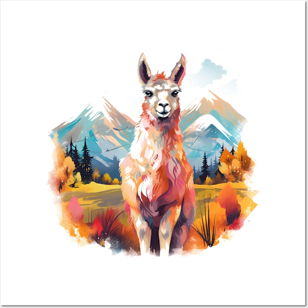 Lama Lover Wall Art by zooleisurelife